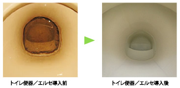 トイレ掃除の回数が減る